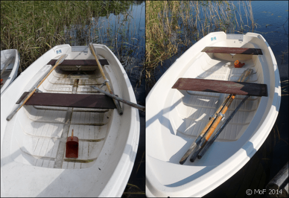 Båten före o efter