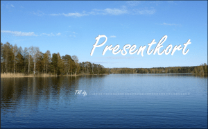 Presentkort